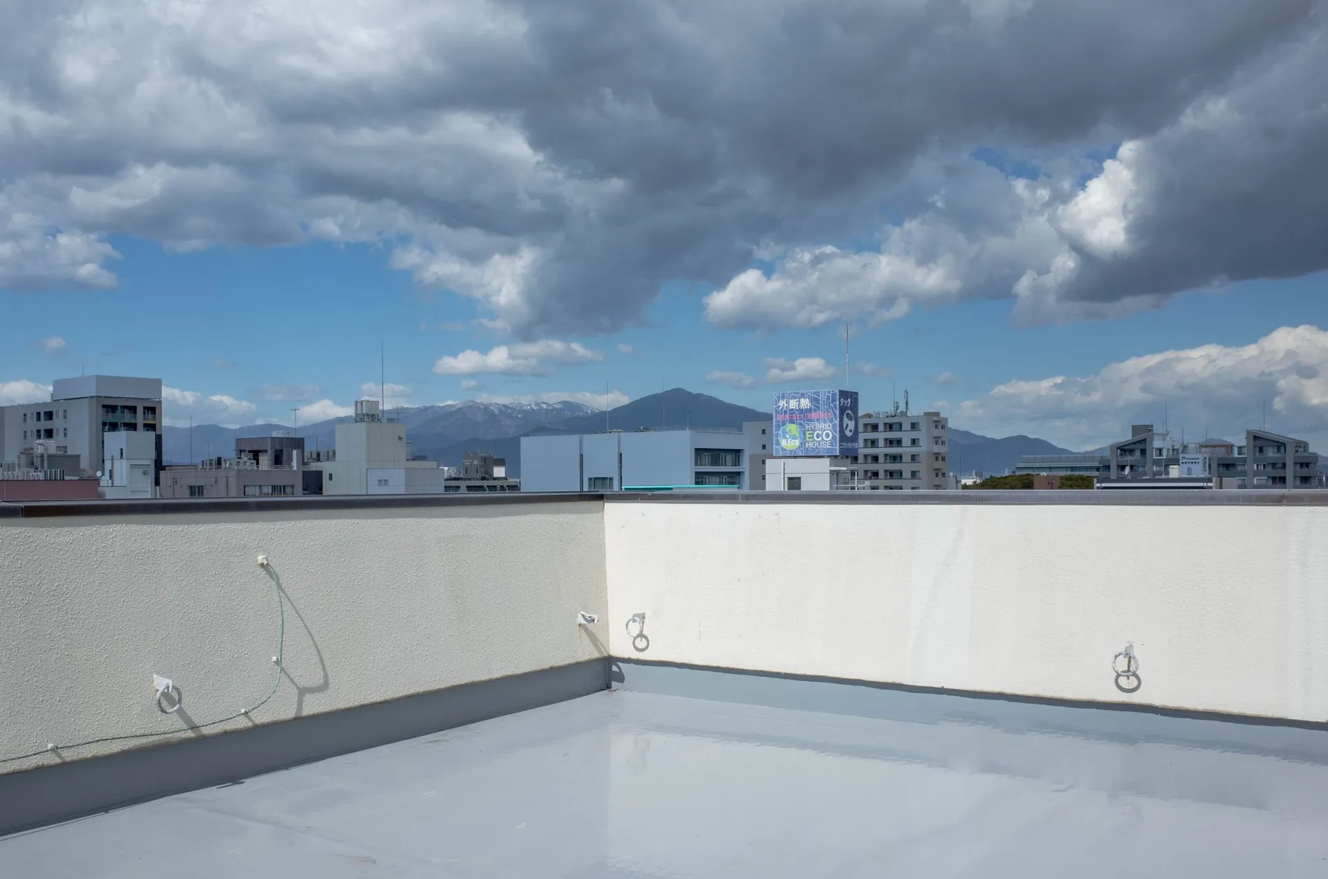 約50坪の広さがある屋上